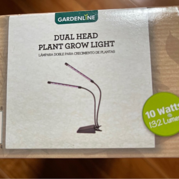 NEW LED Grow Lights Indoor Plants Hydroponics Dual Head Plant Growing Lamp Light - Picture 8 of 8